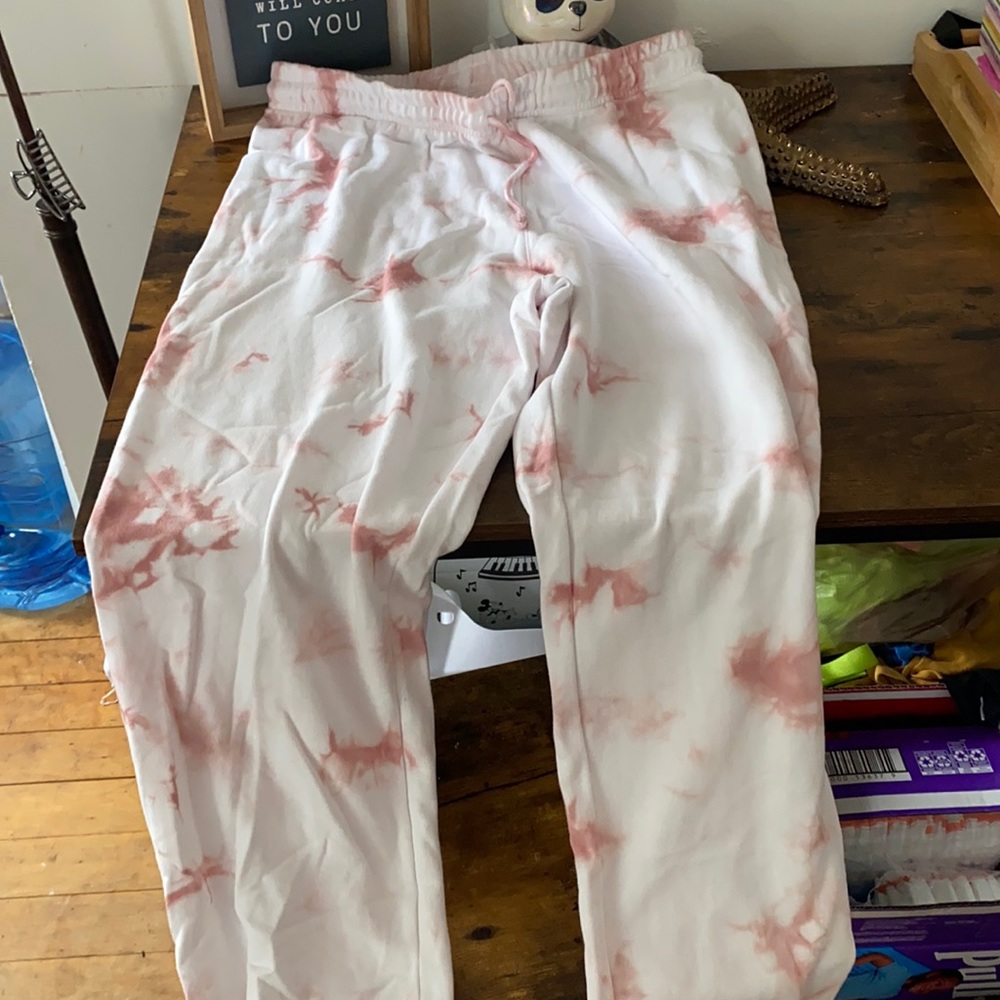 Pink soda joggers